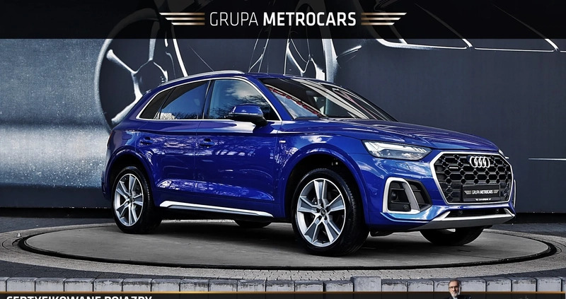 Audi Q5 cena 165899 przebieg: 146633, rok produkcji 2021 z Izbica Kujawska małe 742